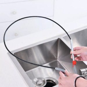 Sink Cleaner Tool, Drain Auger kitchen ,sink, Toilet, Drain Sticks, Sink Tool (90 Cm)