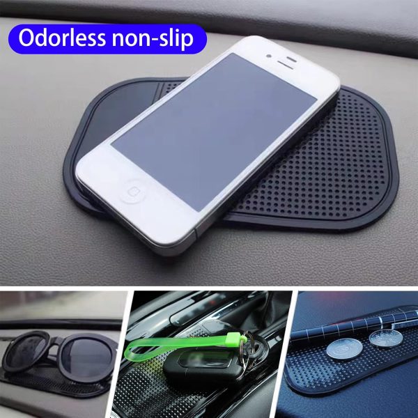 1 Pc Car Dashboard Sticky Pad | Anti-slide Fixate Sticky Mat Pad For Car Dashboard