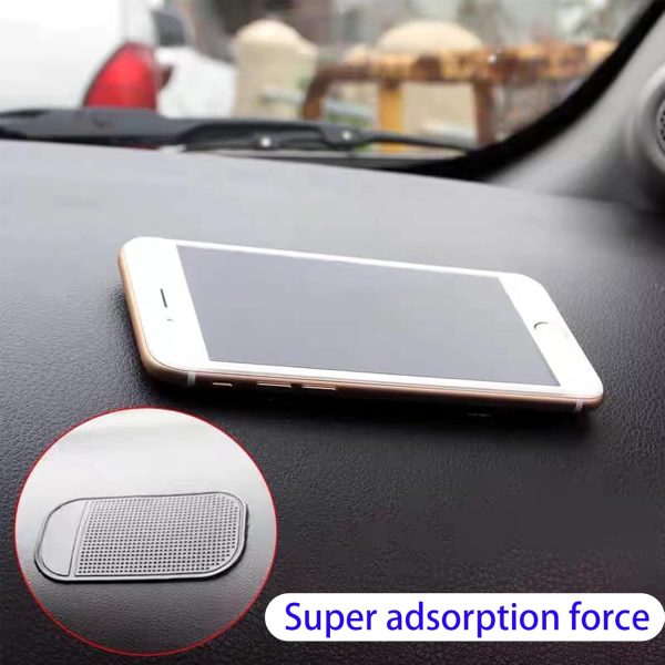 1 Pc Car Dashboard Sticky Pad | Anti-slide Fixate Sticky Mat Pad For Car Dashboard