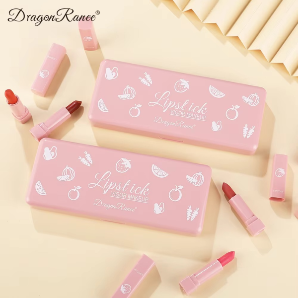 10pcs Dragon Ranee Lipsticks Set Waterproof & Long-lasting