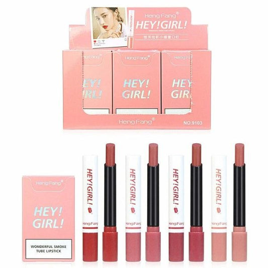 4-in-1 Trending Lipstick Set – Cigarette-shaped Matte Lipsticks, Long-lasting, Easy To Apply & Non-sticky