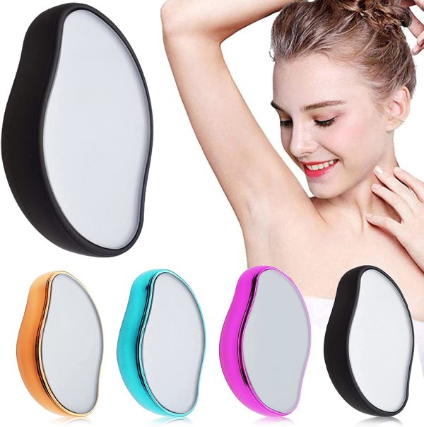 Bleame Crystal Hair Eraser – Painless Exfoliation Hair Removal Tool For Arms Legs Back – Apply To Any Part Of The Body – China (random Color)without Box