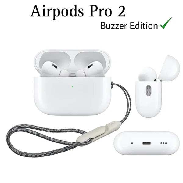 Airpods Pro 2 ( 2nd Generation ) With Enhanced Buzzer & Anc | Wireless Earbuds – The Ultimate Audio Experience | Best Quality