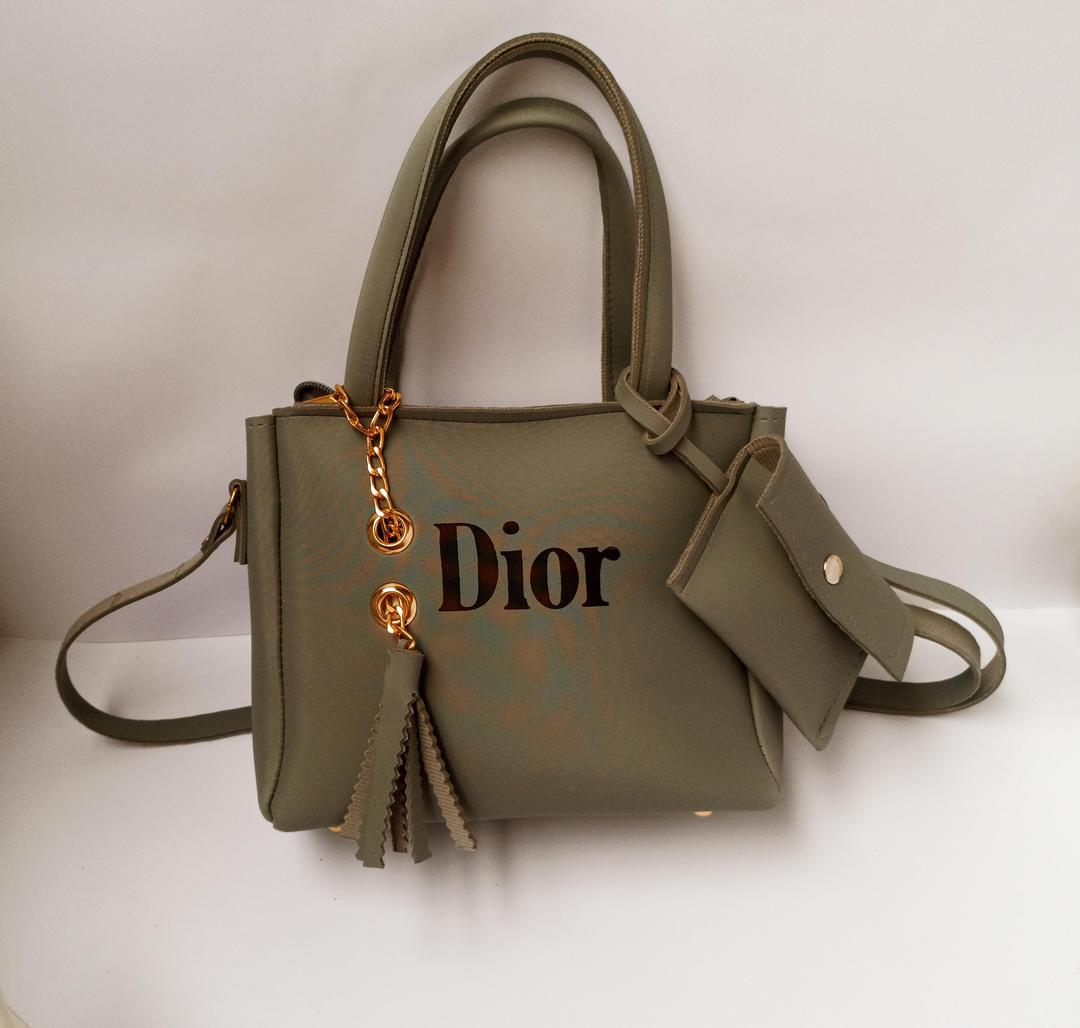 Women's PU Leather Printed Handbag set