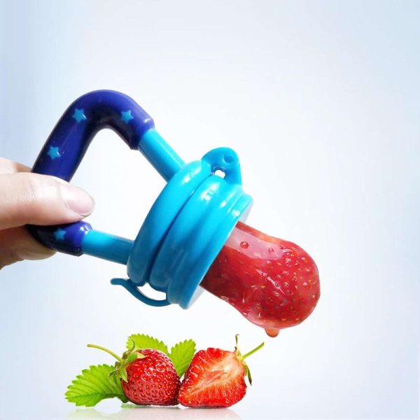 Fruit Pacifier/ Fresh Fruit Food Baby , Feeding Safe Fruit Feeder ( Random Color )