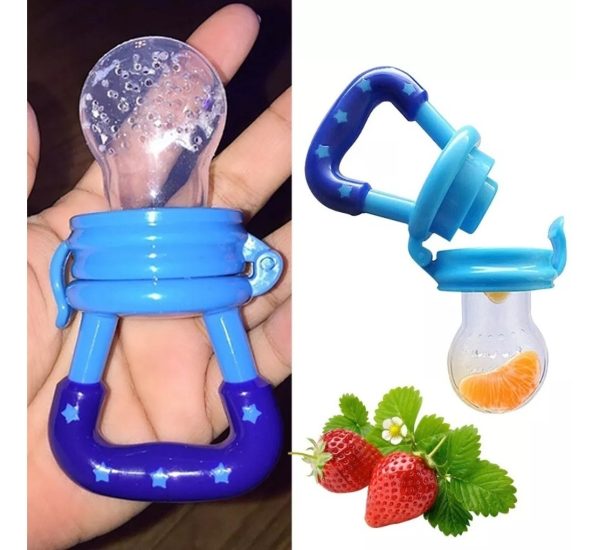 Fruit Pacifier/ Fresh Fruit Food Baby , Feeding Safe Fruit Feeder ( Random Color )