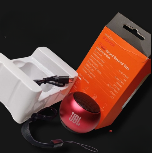 Jbl Mini Portable Wireless Bluetooth Speaker – Hassify– Heavy Bass, High Sound Quality, Rechargeable, Fm/tf Card Support – Best For Outdoor & Travel