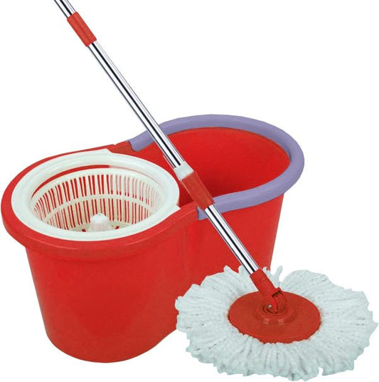 Magic Spin Mop Set – 360 Degree Microfiber Mop Head Home Clean Tools Microfiber