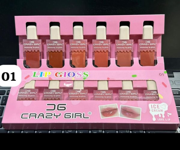 Pack Of 06 – Crazy Girl Ice Cream Matte Lipgloss