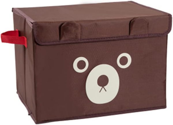 Cartoon Storage Box – Multipurpose Foldable Cube Storage Bin For Kids (random Color)