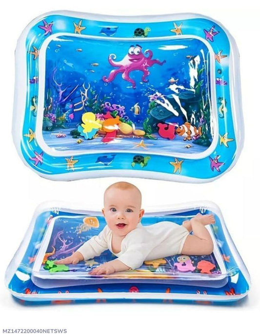 Inflatable Baby Water Play Mat - Tummy Time Toy for Infants